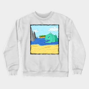 Strange ocean life Crewneck Sweatshirt